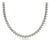 Round Diamond Modern Tennis Necklace
