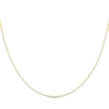 Round Diamond Half Tennis Necklace DiamondStatus
