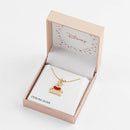Disney Winnie The Pooh Gold Pendant Necklace