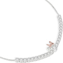 Disney Minnie Mouse Silver Lariat Bracelet