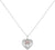 Disney Minnie Mouse Silver Heart Pendant Necklace