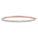 Round Diamond Eternity Bangle