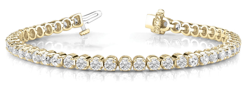 Round Diamond Tennis Bracelet