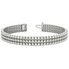 Round Diamond Multi-Row Tennis Bracelet DiamondStatus