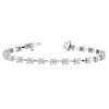 Round Floral Diamond Bracelet DiamondStatus