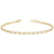 Round Diamond XO Tennis Bracelet