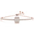 Diamond Cluster Pavé Slider Bracelet