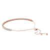 Round Diamond Tennis Slider Bracelet DiamondStatus