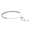 Round Diamond Tennis Slider Bracelet DiamondStatus