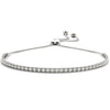 Round Diamond Square Bezel Slider Bracelet DiamondStatus