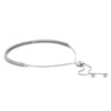 Round Diamond Square Bezel Slider Bracelet DiamondStatus