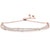 Round Diamond Multi-Row Slider Bracelet