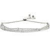 Round Diamond Multi-Row Slider Bracelet DiamondStatus