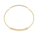 Round Diamond Chain Slider Bracelet