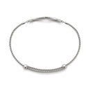 Diamond Pavé Infinity Chain Slider Bracelet