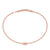 Diamond Pavé Infinity Chain Slider Bracelet