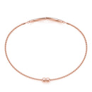 Diamond Pavé Infinity Chain Slider Bracelet