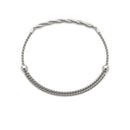 Twisted Diamond Pavé Chain Slider Bracelet