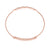 Twisted Diamond Pavé Chain Slider Bracelet