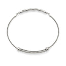 Twisted Diamond Pavé Chain Slider Bracelet