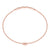 Twisted Diamond Pavé Chain Slider Bracelet