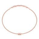 Twisted Diamond Pavé Chain Slider Bracelet