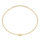 Diamond Pavé Chain Slider Bracelet