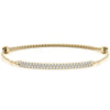 Round Diamond Pavé Chain Slider Bracelet DiamondStatus