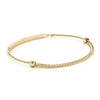 Round Diamond Pavé Chain Slider Bracelet DiamondStatus