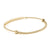 Round Diamond Pavé Chain Slider Bracelet
