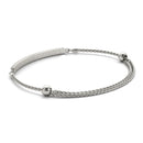Round Diamond Pavé Chain Slider Bracelet