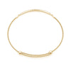 Round Diamond Pavé Chain Slider Bracelet DiamondStatus