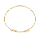 Round Diamond Pavé Chain Slider Bracelet