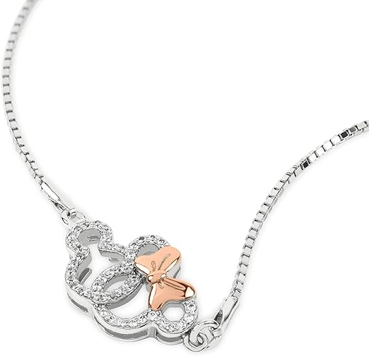 Disney Mickey & Minnie Bracelet Silver