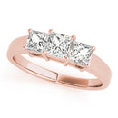 Princess Trilogy Engagement Ring
