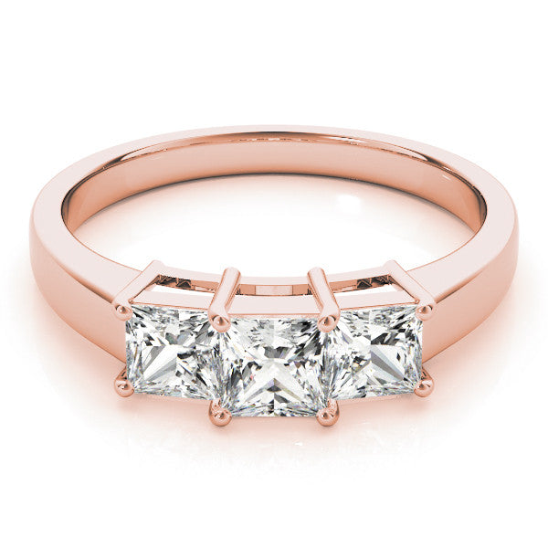 Princess Trilogy Engagement Ring