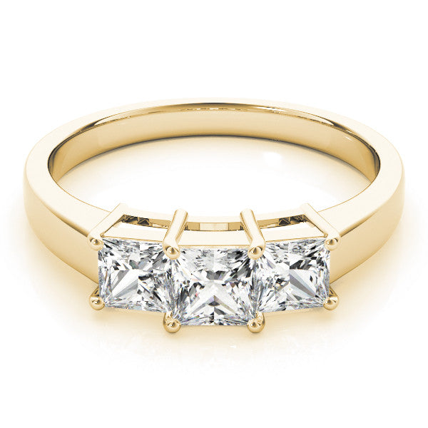 Princess Trilogy Engagement Ring