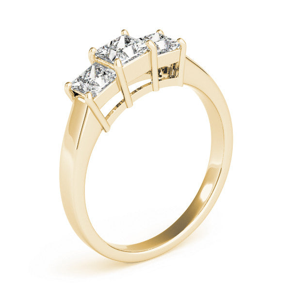 Princess Trilogy Engagement Ring