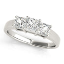 Princess Trilogy Engagement Ring