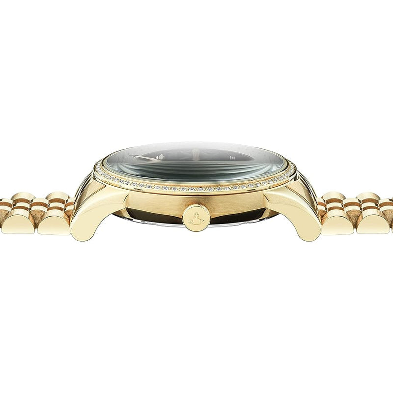 Vivienne Westwood Wallace Ladies Watch Gold / Green Dial VV208GDGD