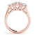 Round Trilogy Engagement Ring