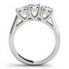 Round Trilogy Engagement Ring DiamondStatus