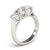 Round Trilogy Engagement Ring