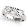 Round Trilogy Engagement Ring DiamondStatus