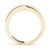 Princess Rub-Over Diamond Wedding Ring