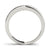 Princess Rub-Over Diamond Wedding Ring