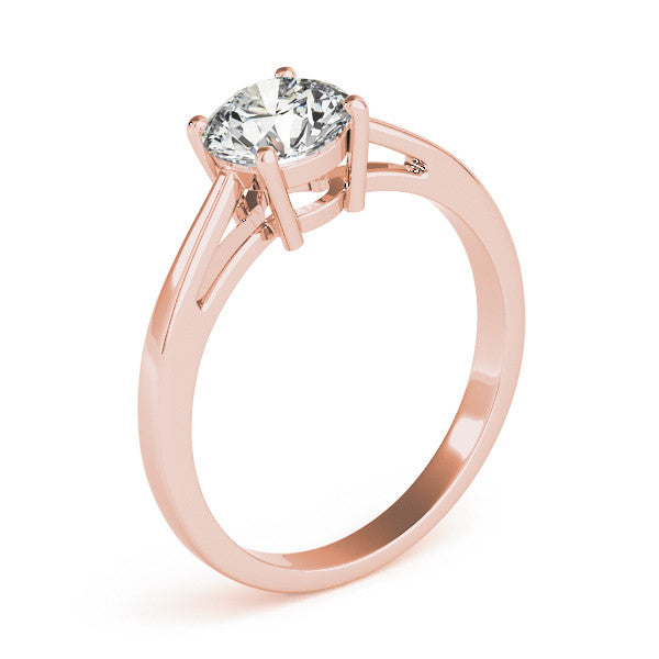 Round Solitaire Engagement Ring