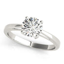 Round Solitaire Engagement Ring