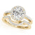 Round Halo Pavé Engagement Ring