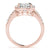 Cushion Halo Pavé Engagement Ring